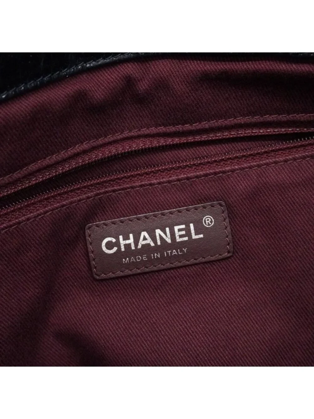 Chanel Tote Quilted in the Mix Leather Gray Silver 2-Way